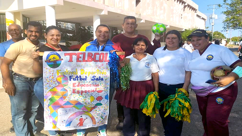 Realizan En Telbcol I Festival Deportivo F Tbol Sala Educaci N Especial