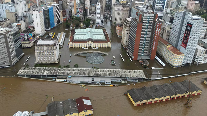 Las Inundaciones En El Sur De Brasil Dejan Al Menos Muertos Seg N