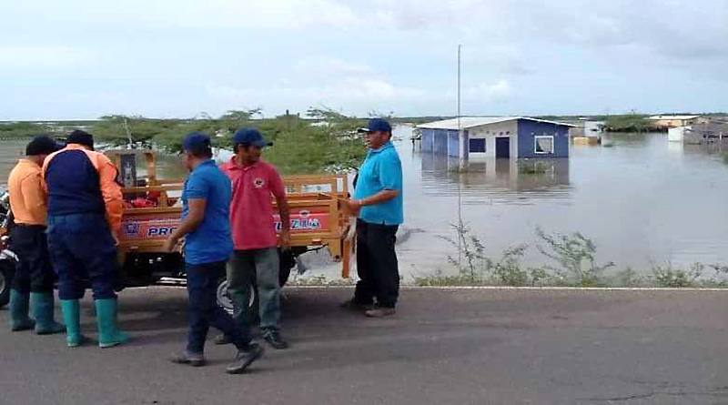 Inundaciones en la Guajira