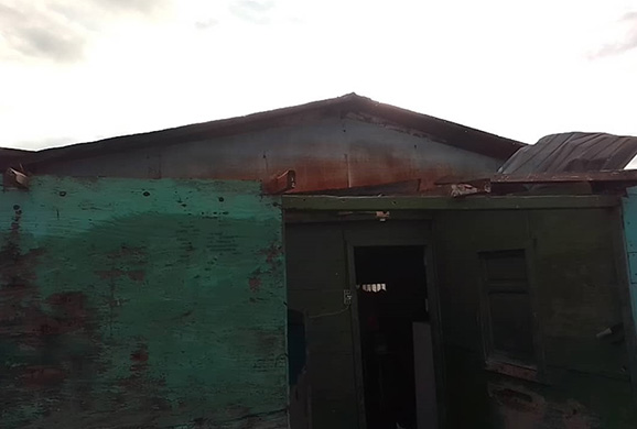 Manguera marina y lluvias en San Timoteo