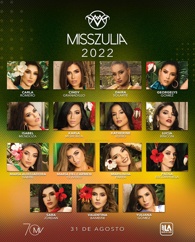 Certamen Miss Zulia 2022