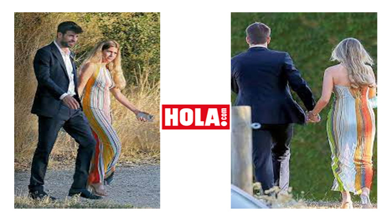 Gerard Piqué junto a clara chía martí