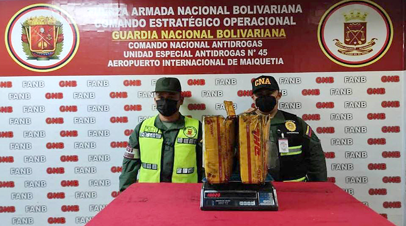 10 020 kilogramos de cocaína