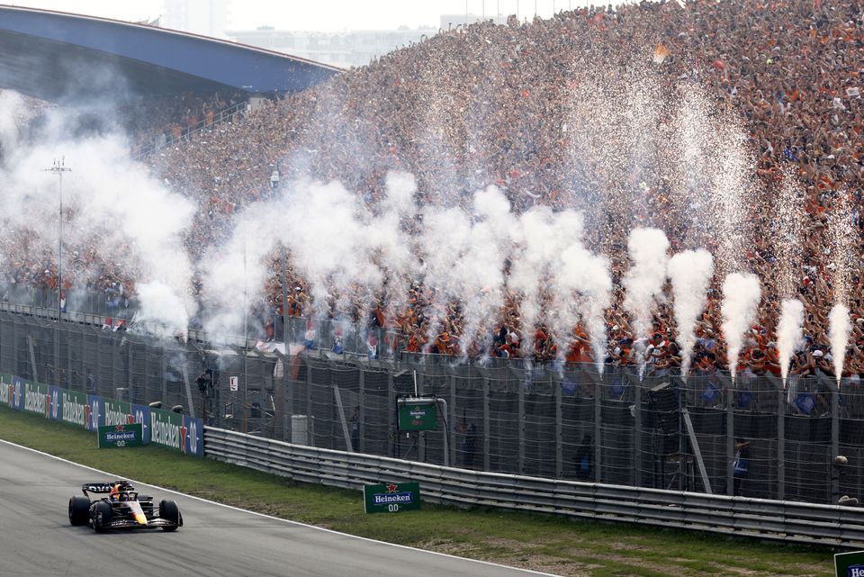 Verstappen ganó el GP de Holanda