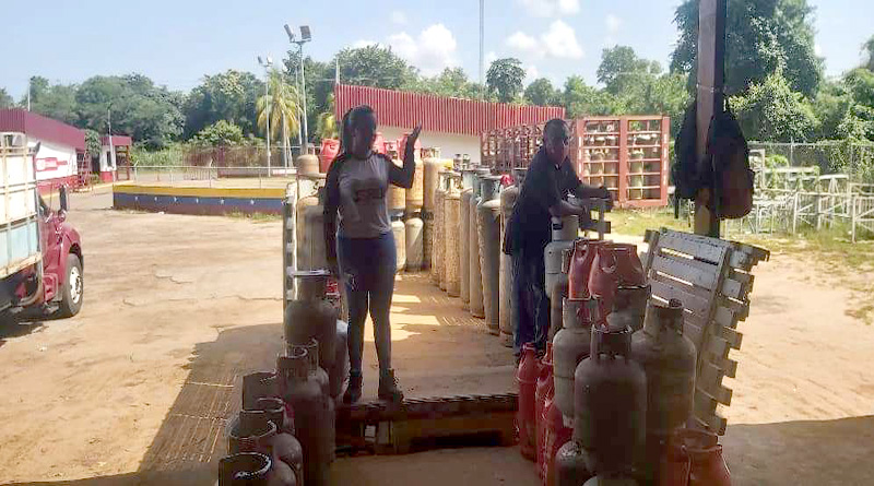 Gas por cilindro