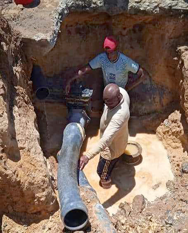 Agua en Nueva Venezuela