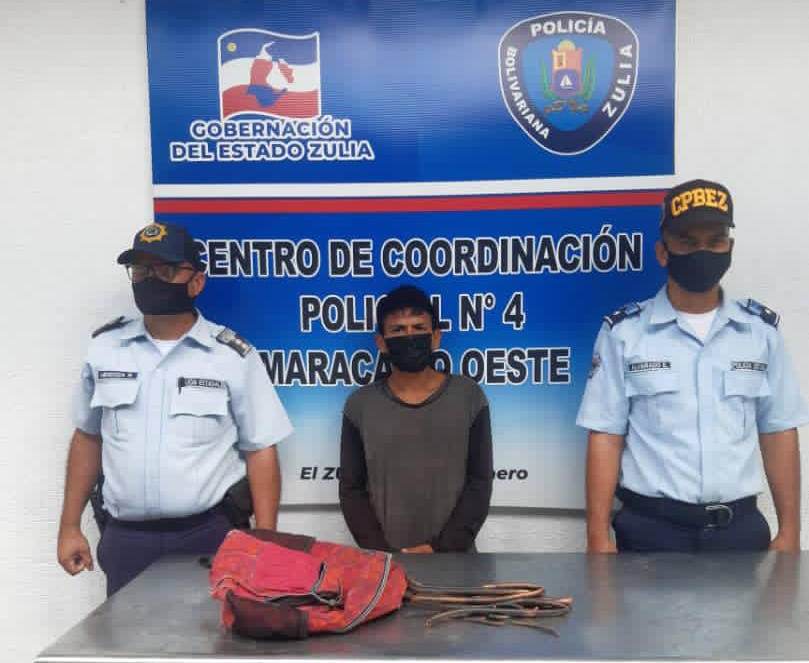 Policía del Zulia procesó tres sujetos por robo y hurto