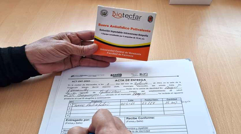 Suero antiofídico