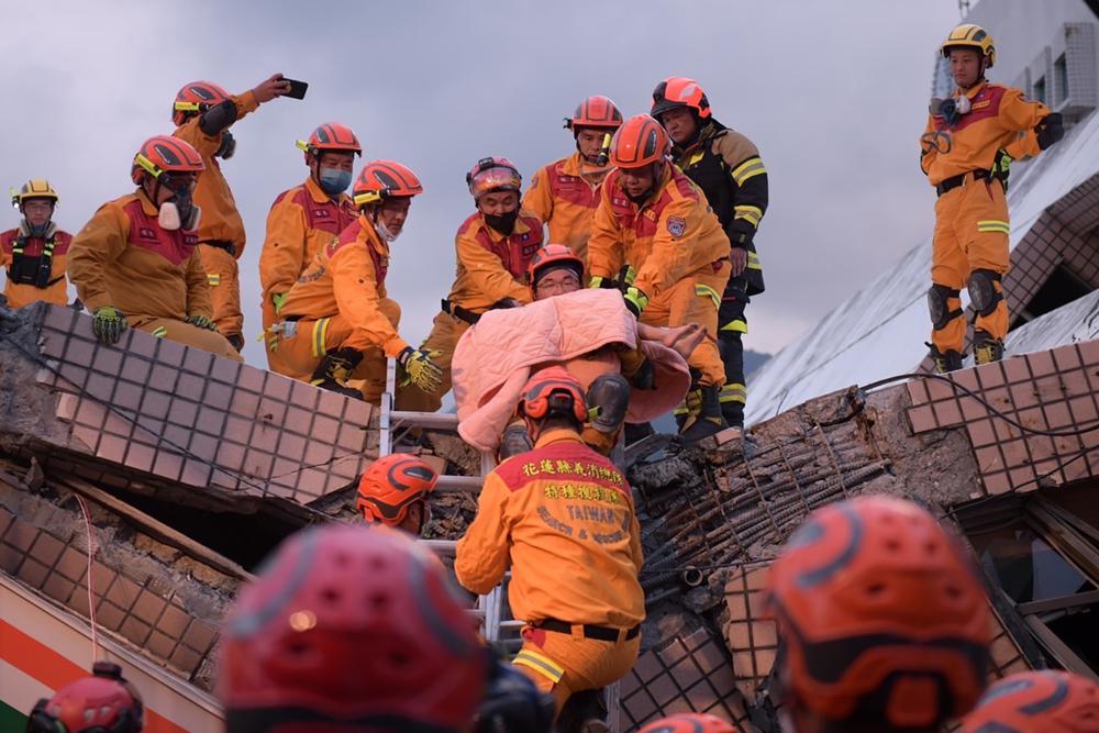 Fuerte sismo en Taiwán