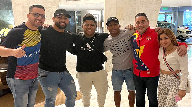 Primer lote de atletas venezolanos 