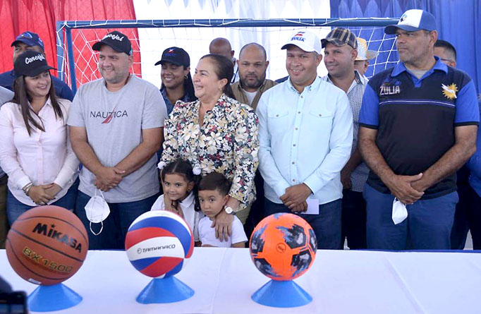 La gobernación del Zulia, avanza en la consolidación de espacios deportivos y recreación en los distintos municipios de la región.