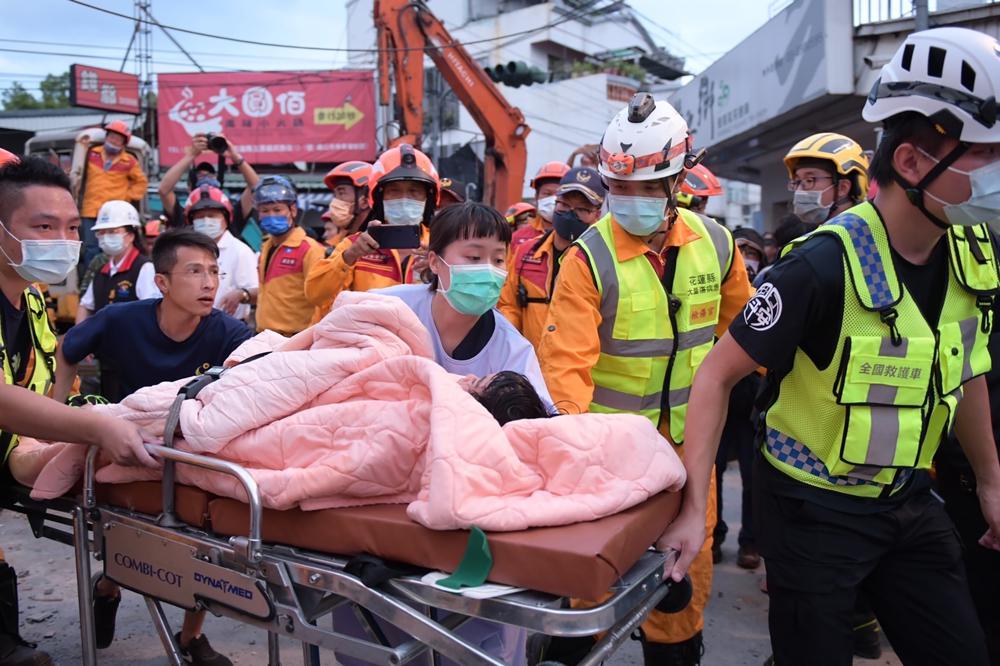 Fuerte sismo en Taiwán