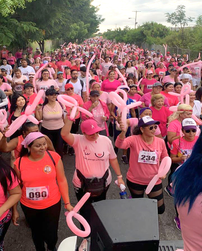 1era Marea Rosa 5 km por la vida