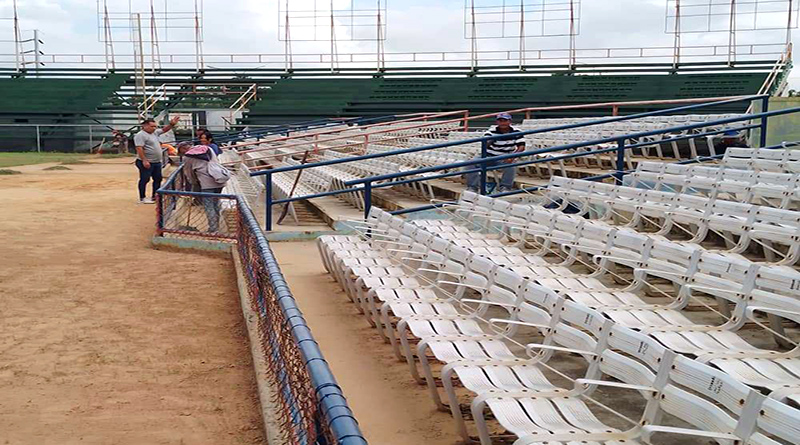 Listo en un 80% el estadio Víctor Davalillo 