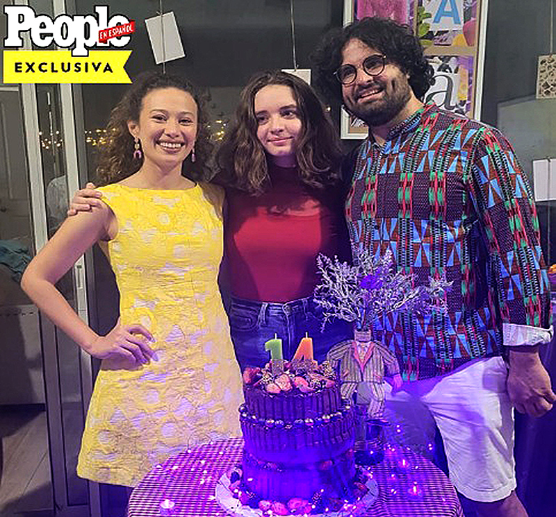 Maya la hija de Monica Spear 