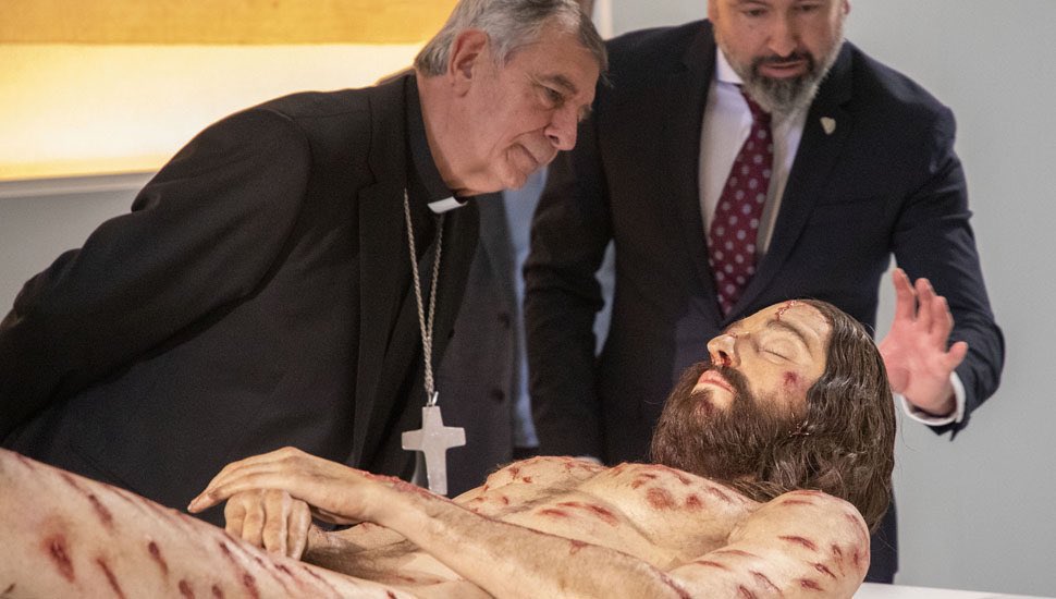 Primer cuerpo hiperrealista de Cristo