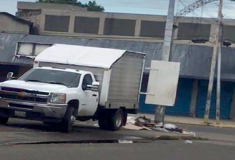 Basura en las vías públicas