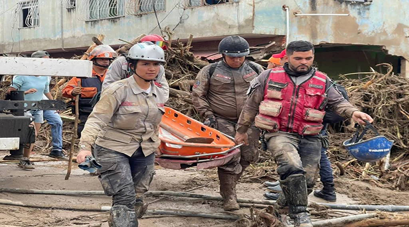 22 muertos y 52 desaparecidos en Tejerías