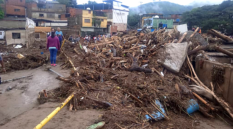 22 muertos y 52 desaparecidos en Tejerías