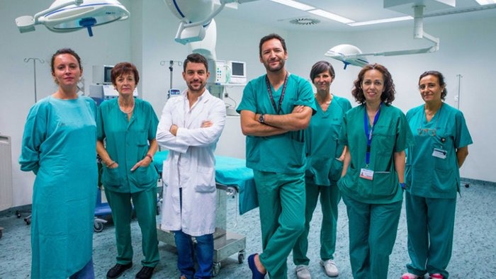 Trasplante de intestino de una persona fallecida
