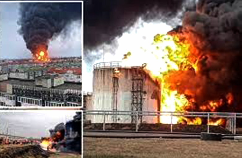El gobernador de la provincia rusa de Bélgorod, Viacheslav Gladkov, denunció que municiones detonaron en un depósito militar en una de las localidades de la región, a causa de un ataque de las Fuerzas Armadas de Ucrania.