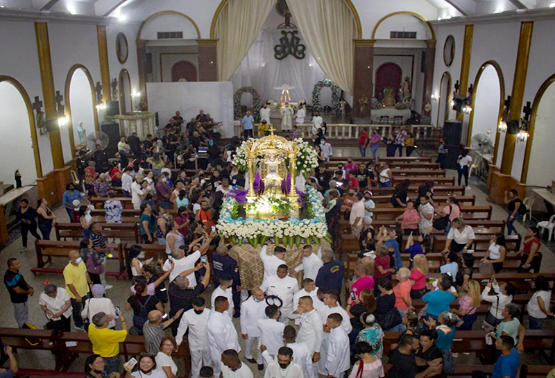 Virgen del Rosario en Cabimas