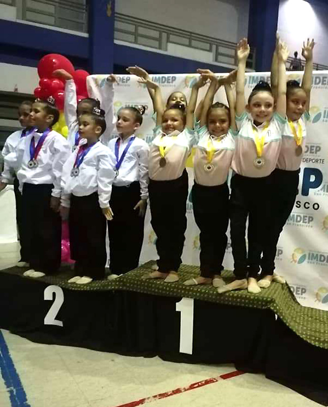 29 medallas Gimnasia Rítmica