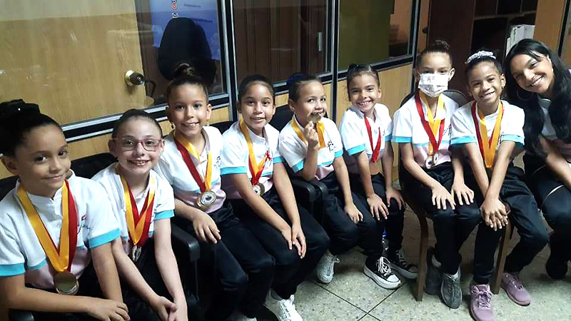  29 medallas Gimnasia Rítmica
