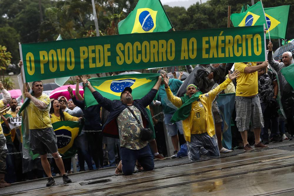Partidarios de Bolsonaro