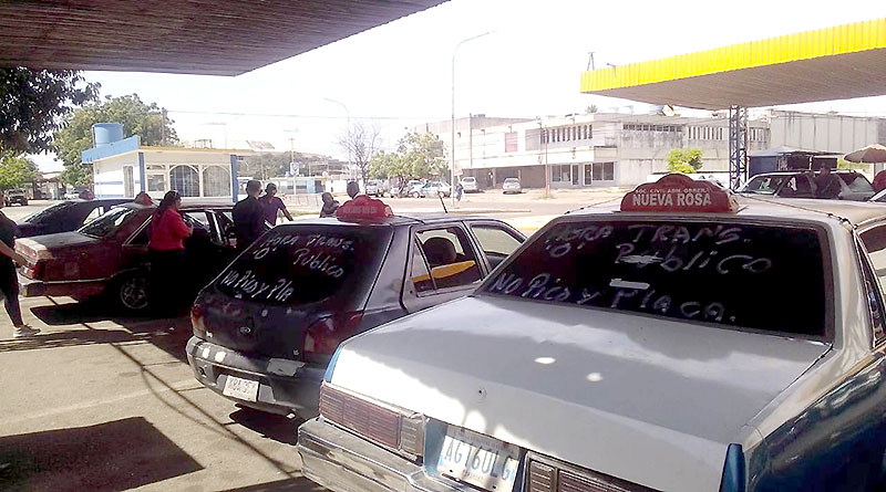 En Cabimas transportistas declaran hora cero