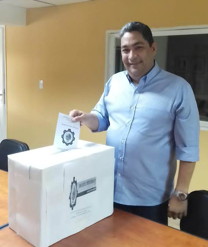 Estéfano Lo Brace fue reelecto presidente de Caicoc