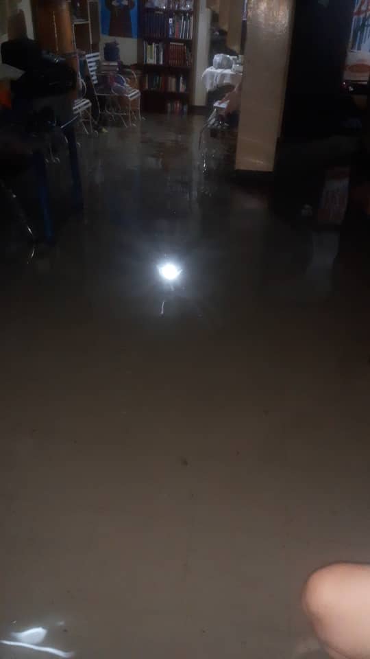 Fuerte aguacero Lagunillas