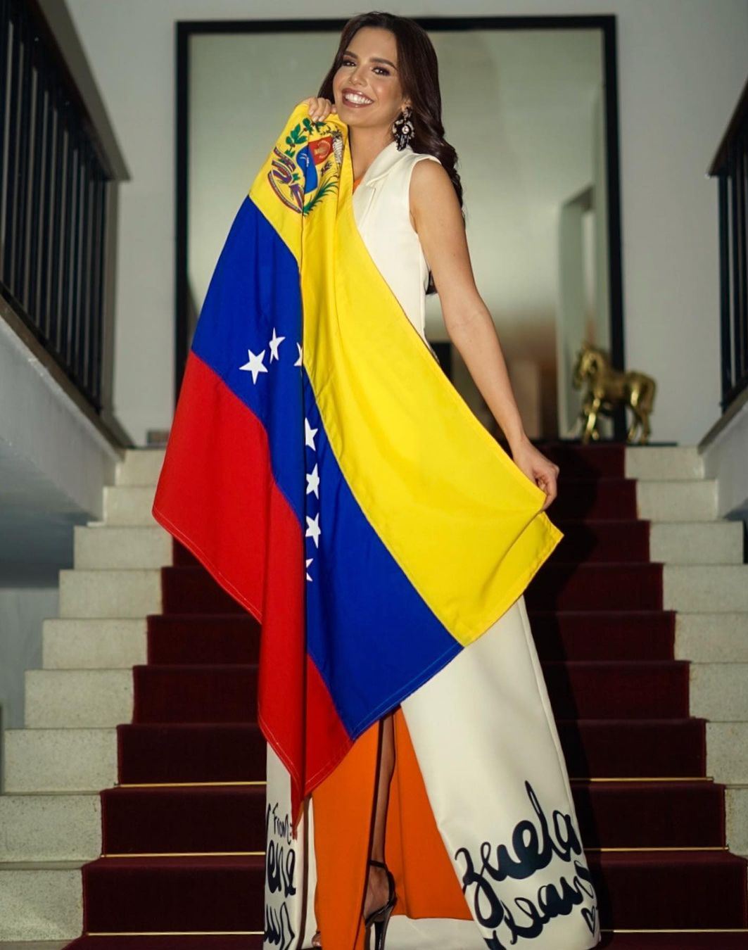 Amanda Dudamel rumbo al Miss Universo