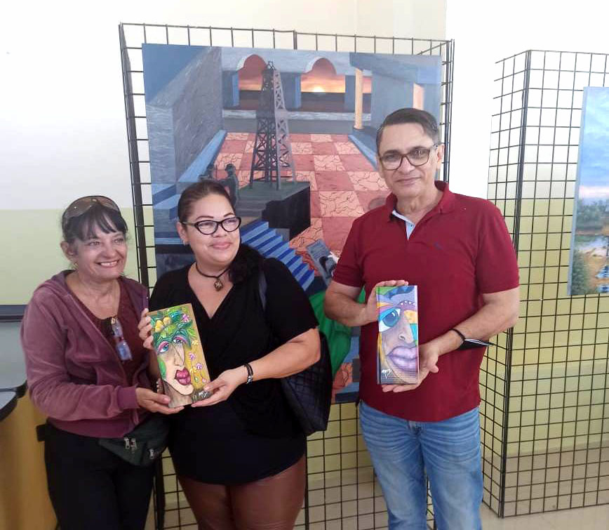 Artistas plásticos de Cabimas realizan compartir de fin de año