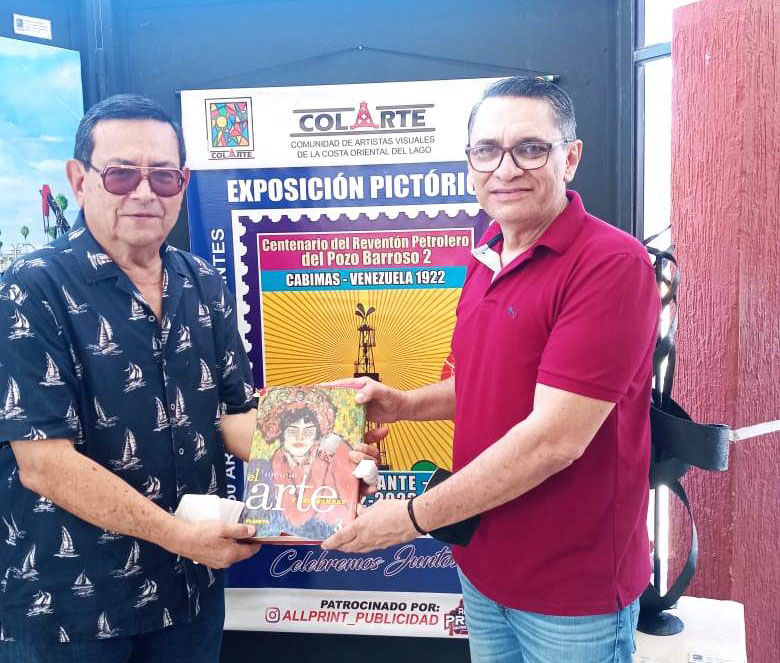 Artistas plásticos de Cabimas realizan compartir de fin de año