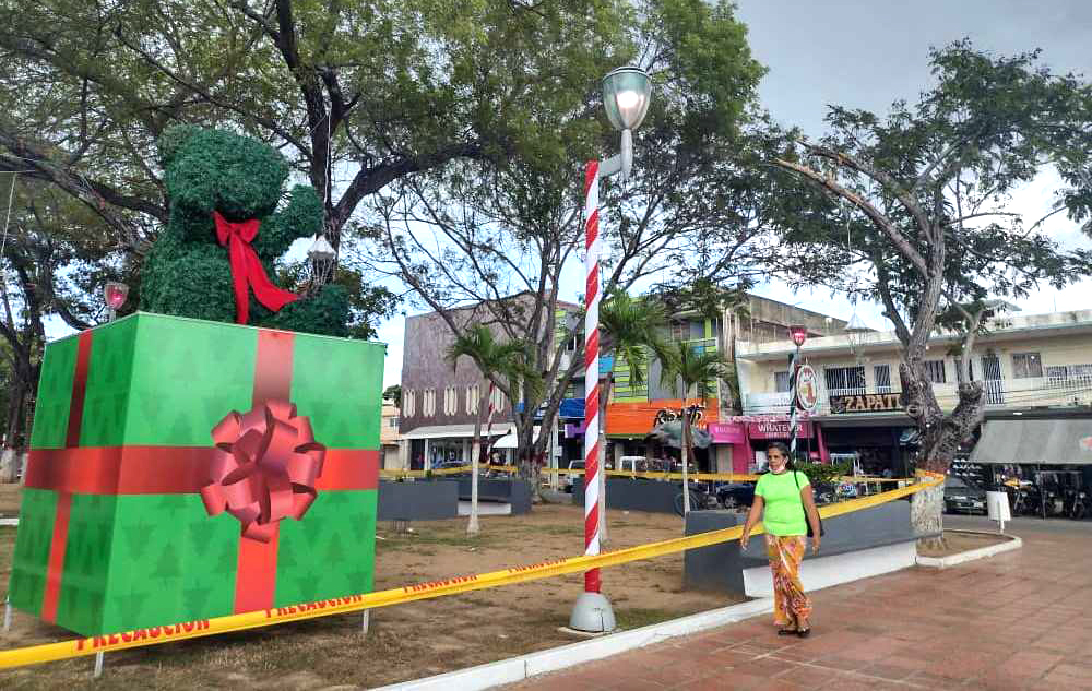 Afinando detalles Encendido de Navidad Lagunillas