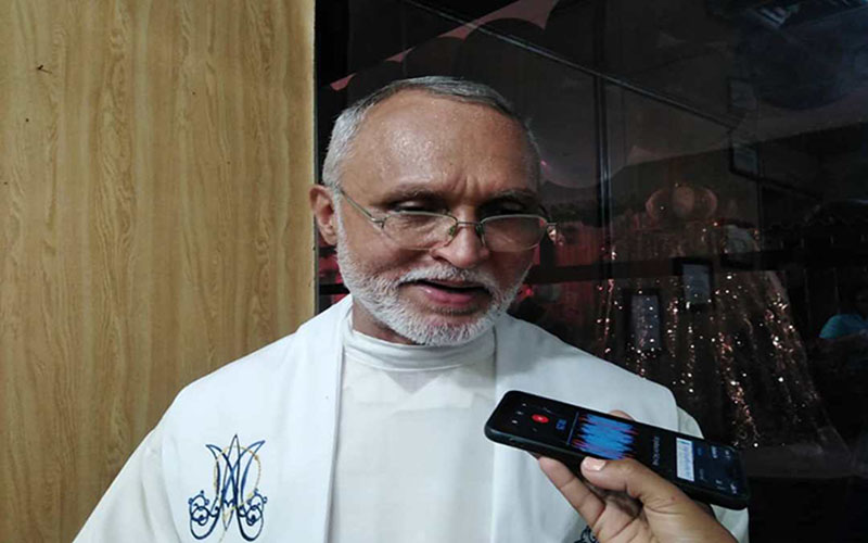 Santa misa en honor a San Benito en Cabimas