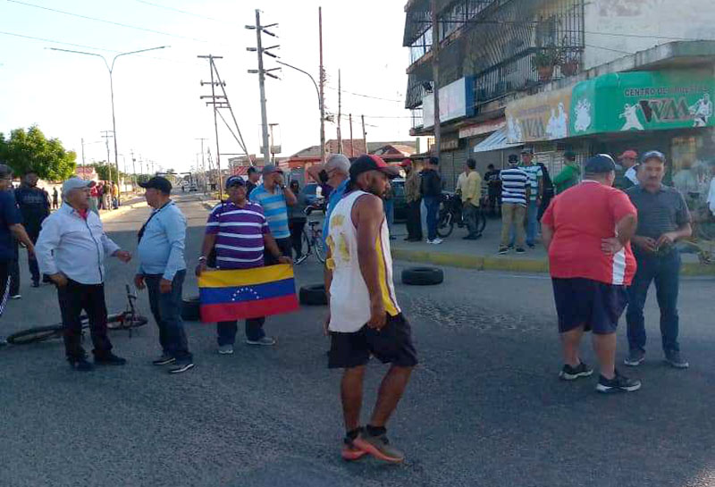Jubilados de Pdvsa protestan en Cabimas