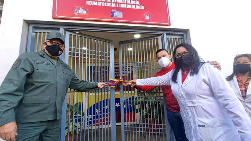 Inauguran Unidad de Reumatología Dermatología e Inmunología del Sahum