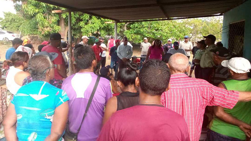 Ambiente quema de basura en Cabimas