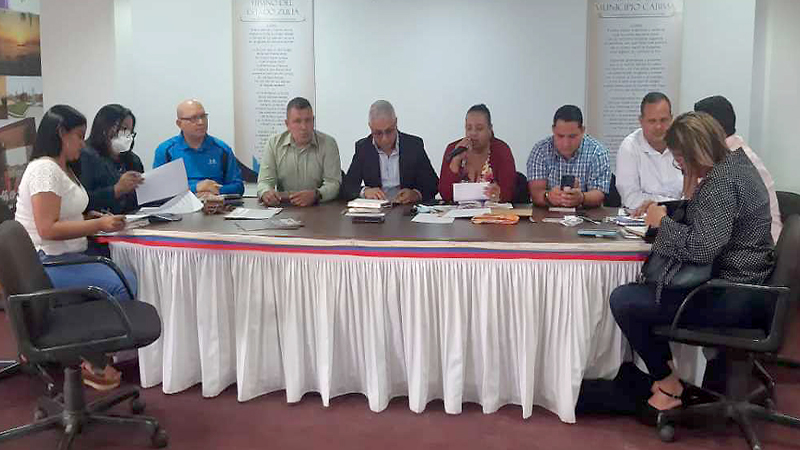 Concejo Municipal de Cabimas designa comisiones permanentes del 2023