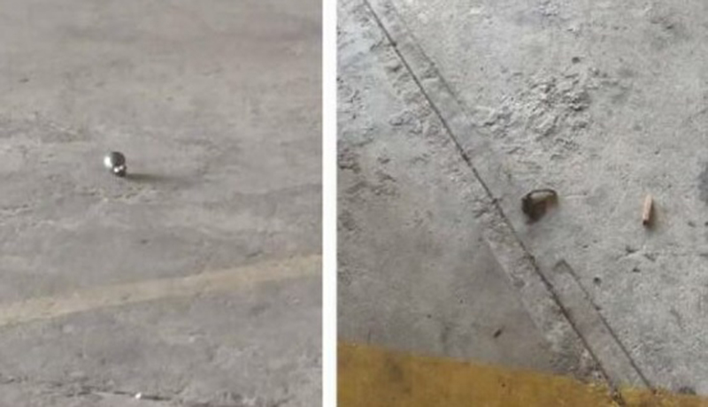Lanzan artefacto explosivo en La Oriental 