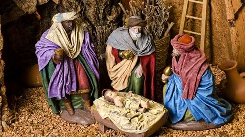 Llegada de los Reyes Magos