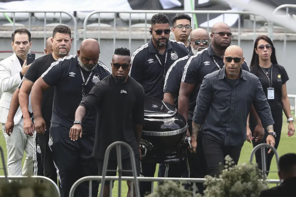 Comienza velatorio de Pelé