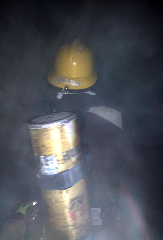 Incendio de una vivienda