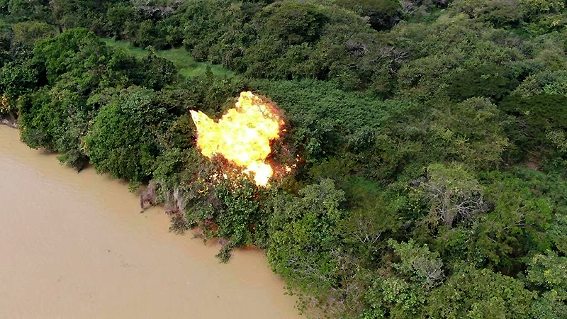 FANB destruye campamento Tancol 