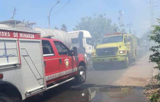 Incendio consumió gran terreno Los Puertos