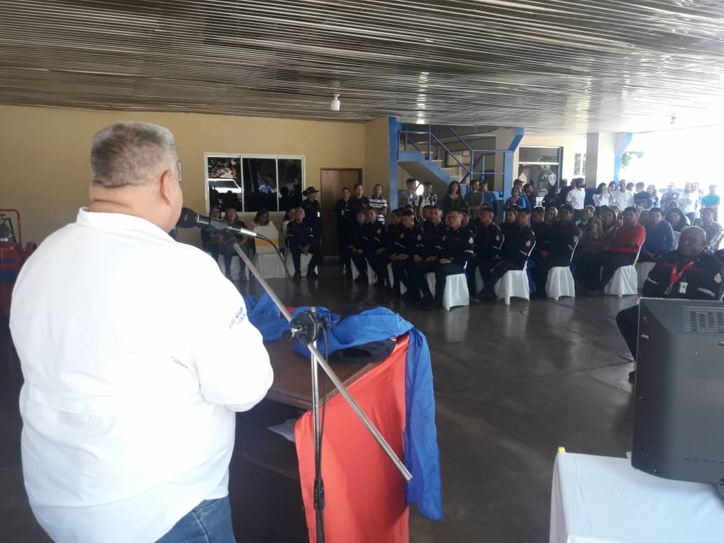 José Mosquera Cuerpo de Bomberos en Lagunillas