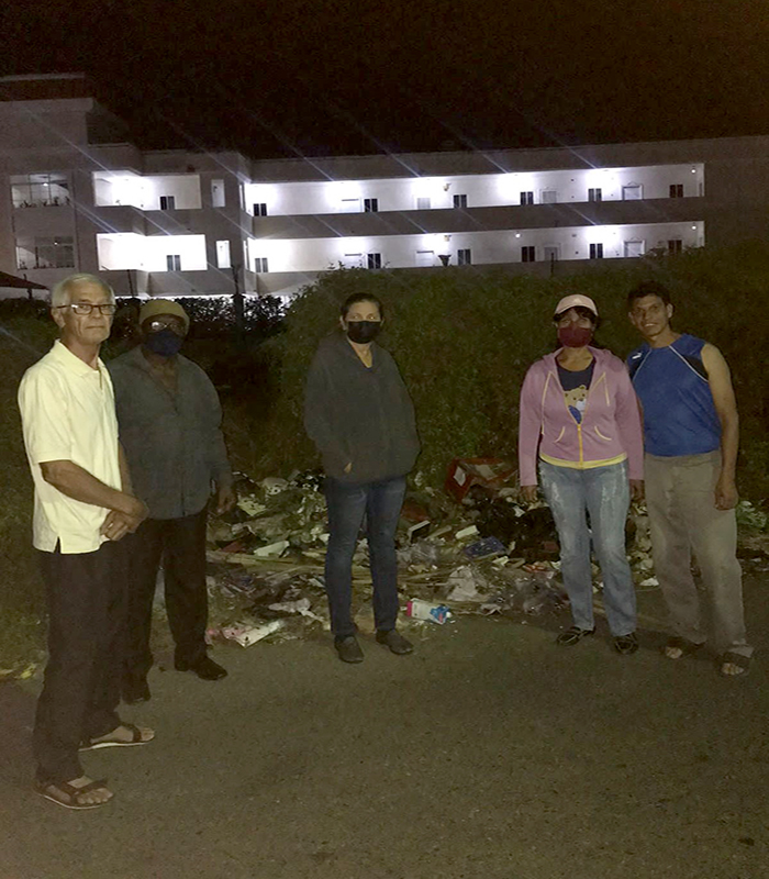 Lagunillas Denuncian quema de basura