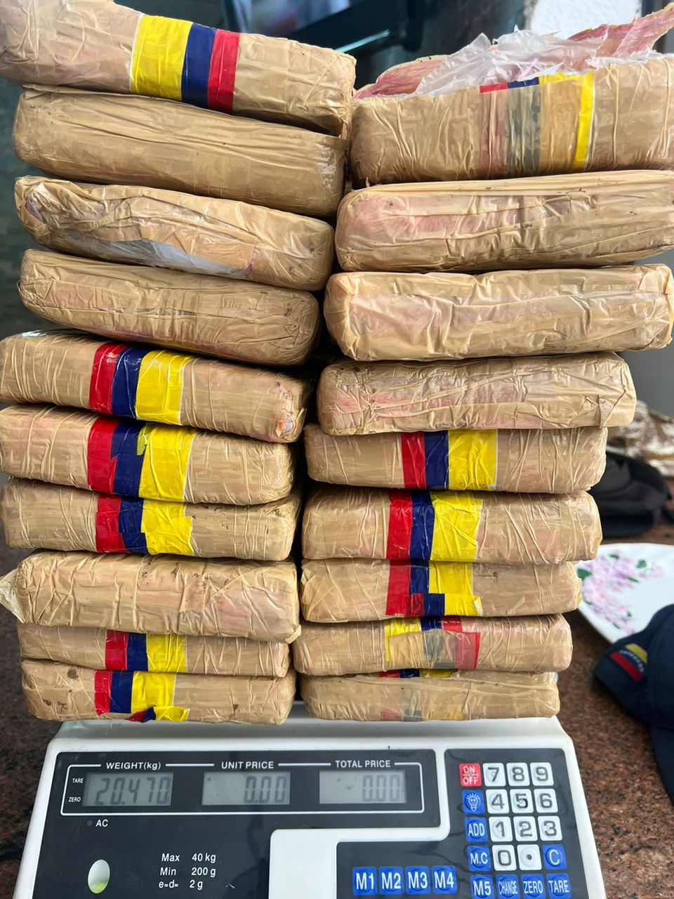 PNB incauta más de tres decenas de panelas de marihuana en Lara